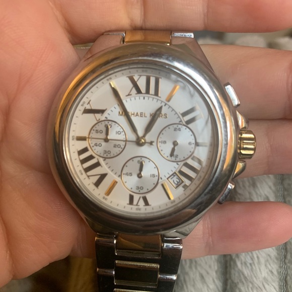 Michael Kors Two Tone Analog Watch - Picture 2 of 3